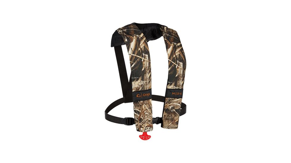 ONYX M-24 Manual Inflatable Life Jacket, Camo ONX-131000-812-004-15