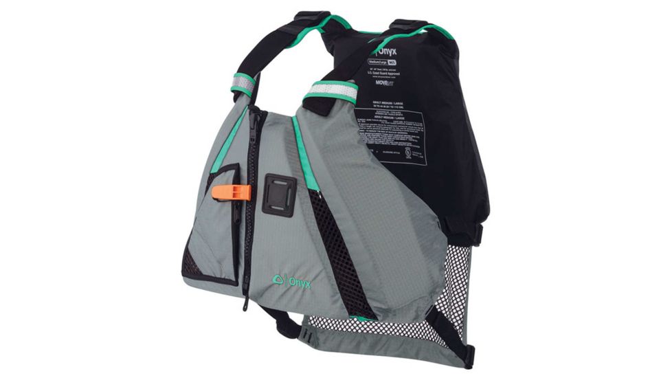 ONYX MoveVent Dynamic Vest, Aqua, Medium/Large, 122200-505-040-15