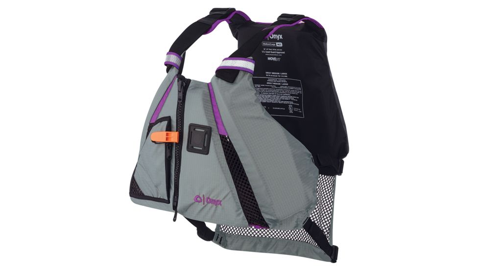 Onyx Outdoor MoveVent Dynamic Paddle Sports Vest - Purple/Grey - XS/Small 68639