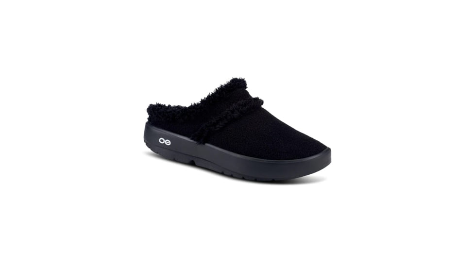 Oofos Oofos Womens Oocoozie Mule Shoe, 5274BLACKW6