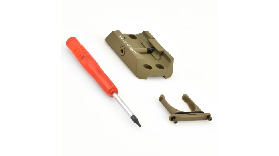 Holosun HE403B-GR Elite Green Dot Sight, FDE, HE403B-GR-FDE