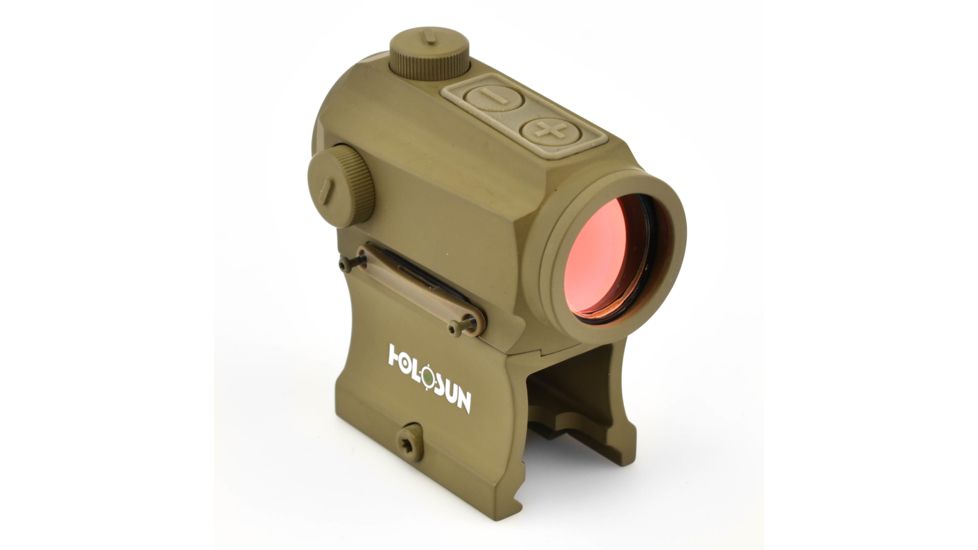 Holosun HE403B-GR Elite Green Dot Sight, FDE, HE403B-GR-FDE