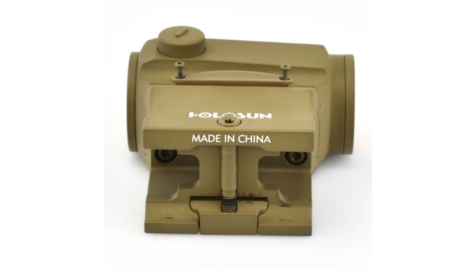 Holosun HE403B-GR Elite Green Dot Sight, FDE, HE403B-GR-FDE