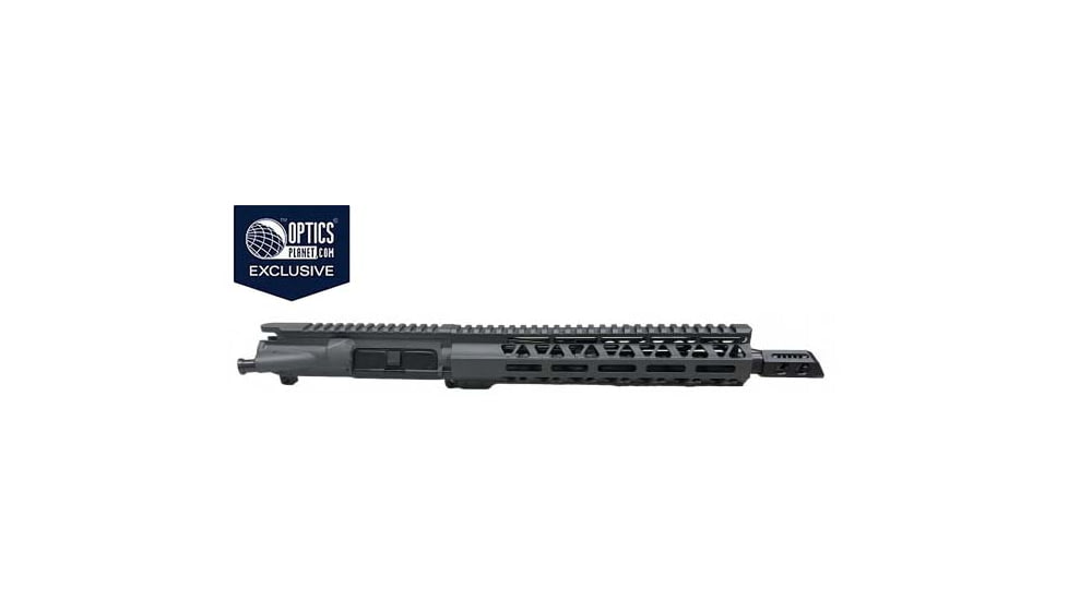 OP Exclusive Moriarti AR-15 Upper Receiver Assembly, 5.56x45mm NATO, 10.5in, Carbine, Government, M-LOK, 1-7, 1/2x28, Diamond Cut Free-Float Handgrd, Slanted Muzzle Brake, Sniper Grey MAR-10-556-PENTA