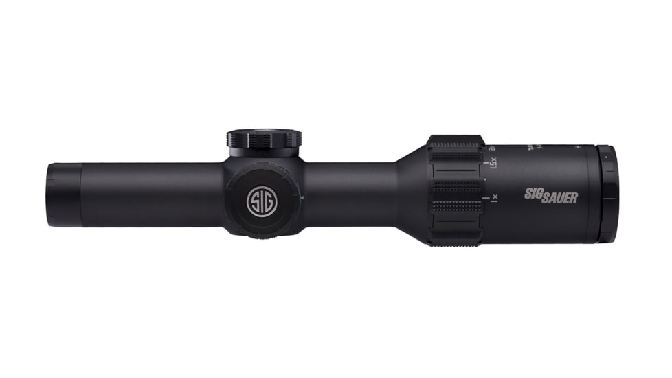 DEMO, SIG SAUER TANGO6T Rifle Scope, 1-6x24mm, 30 mm Tube, SFP, Hellfire 3 Gun Illuminated, Black, SOT61138