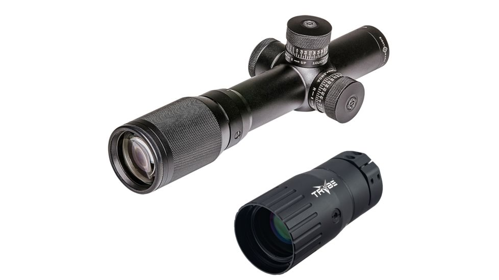 OP Exclusive - Sightmark ATC 1-4x20 SHR-223 Rifle Scope SM13050 w/ Trybe Optics Enhancer - Magnification Doubler