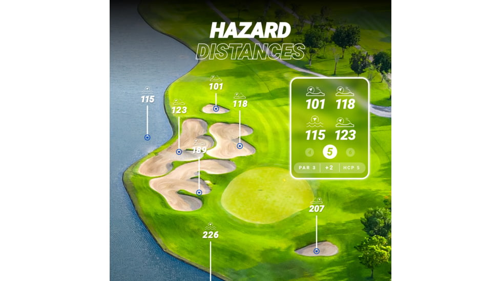 Open Box, Dealer Demo, Blue Tees Golf Player Go GPS Speaker, Black, SK-GPS-TPM-BK