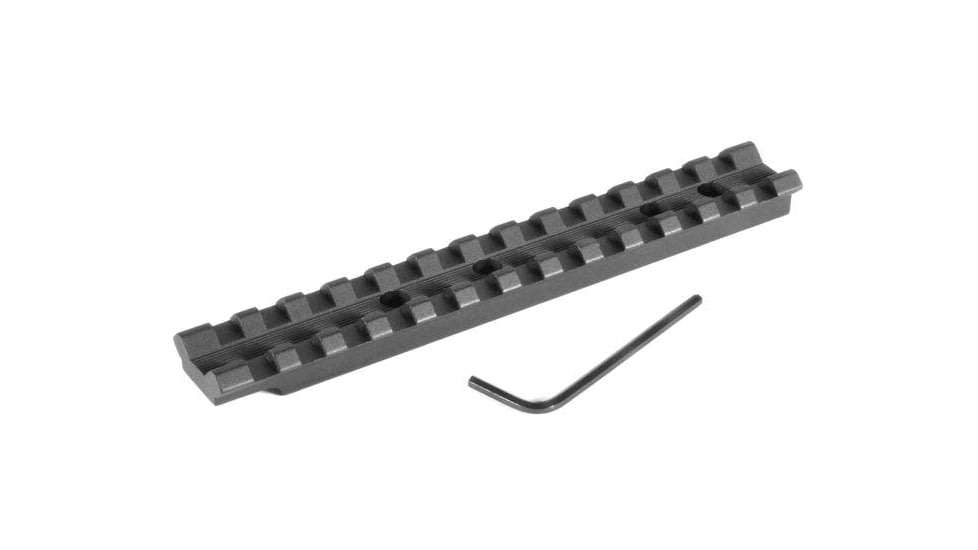 Evolution Gun Works Picatinny Scope Mount, Ithaca 37/Remington Model 740/742/760, Long Action, 0 MOA, Black, 40700
