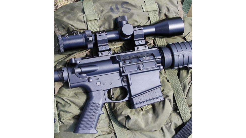 Open Box, Dealer Demo, HI-LUX PentaLux TAC-V SFP 2-10x42 Rifle Scope w/ Red Illuminated Ranging Reticle, 30mm Tube, Matte Black TAC-V SFP210X42-R