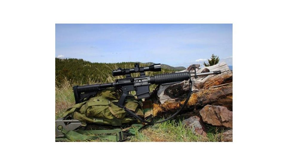 Open Box, Dealer Demo, HI-LUX PentaLux TAC-V SFP 2-10x42 Rifle Scope w/ Red Illuminated Ranging Reticle, 30mm Tube, Matte Black TAC-V SFP210X42-R