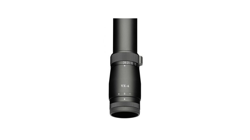 Open Box, Dealer Demo, Leupold VX-6 Rifle Scope With Custom Dial System 4-24x52mm Side Focus TMOA Reticle Matte Black 34mm Tube