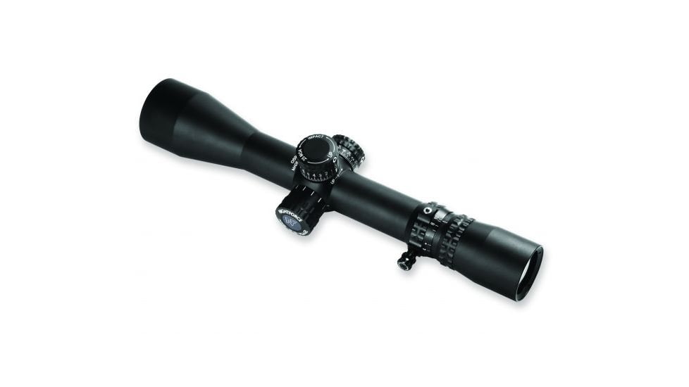 Open Box, Dealer Demo, NightForce NXS Compact Rifle Scope, 2.5-10x42mm, 30mm Tube, SFP, Illuminated Mil-Dot Reticle, Black, C488