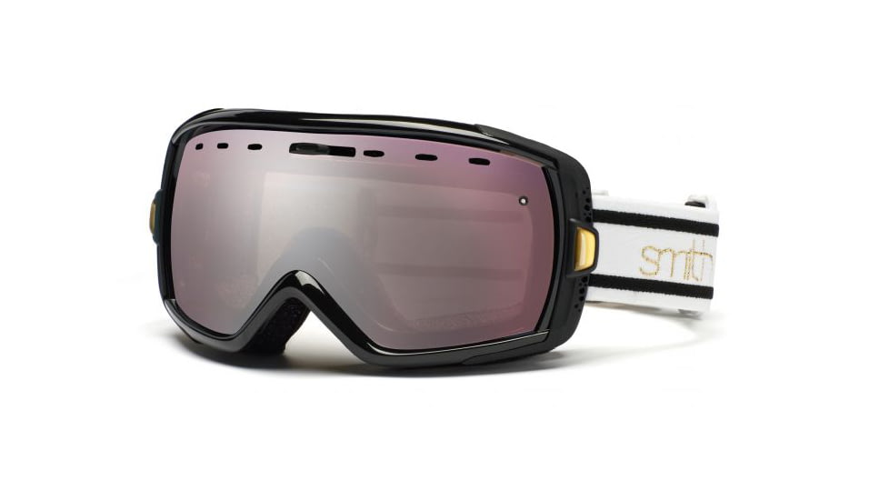 Open Box, Dealer Demo, Smith Optics Heiress Goggles - Black/White Bristol Frame, Ignitor Mirror Lens HR6IKB11