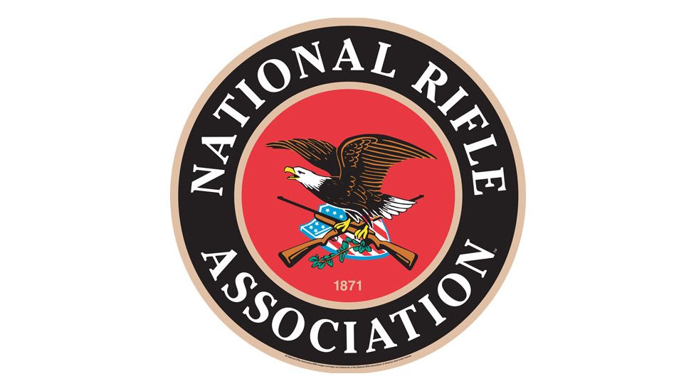 Open Road Brands Die Cut Emb Tin Sign Nra 1871 11''x11'' Rnd
