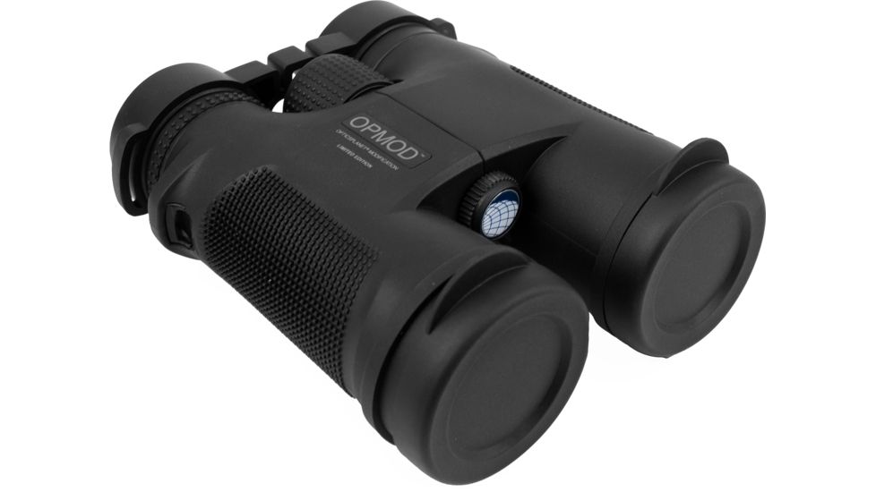 OPMOD 8x42mm Waterproof Binoculars Right View w Lens Cap 