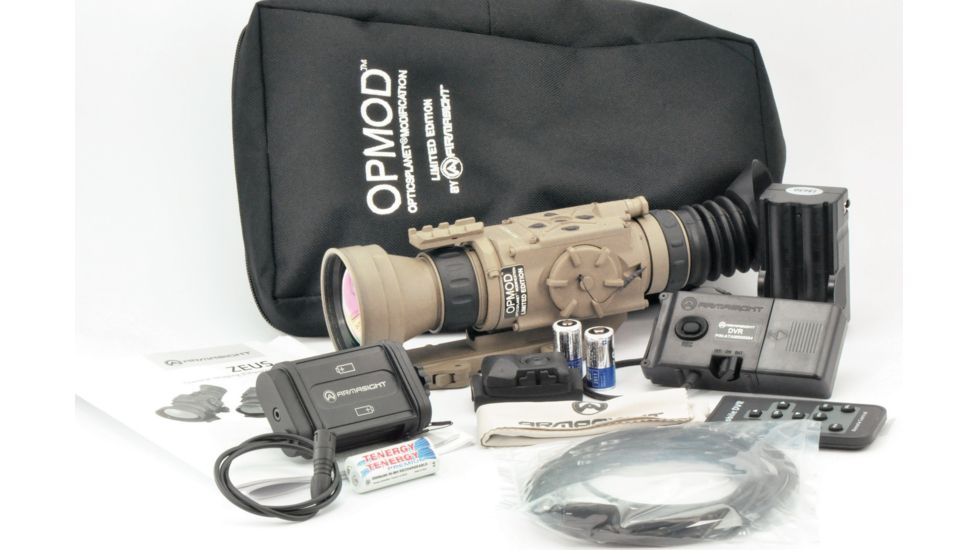 Armasight OPMOD Zeus 160 7-14x75 (60Hz) Tan Color Thermal Imaging Weapon Sight, FLIR Tau 2 - 160x120 (25?m) 60Hz Core, 75mm Lens, TAN, 2757080 / 10.82.83.2 (mm/in.) TAT216WN7OP0072