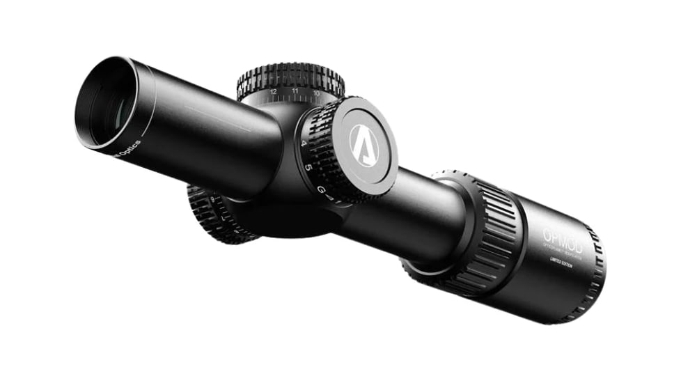 OPMOD Atibal XP Tactical 1-6x24mm LPVO 30mm Tube Rifle Scope, Second Focal Plane, Plumb P3 BDC Reticle, Black, AT-XPT-1624S-OP