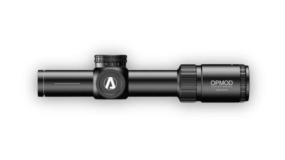 OPMOD Atibal XP Tactical 1-6x24mm LPVO 30mm Tube Rifle Scope, Second Focal Plane, Plumb P3 BDC Reticle, Black, AT-XPT-1624S-OP