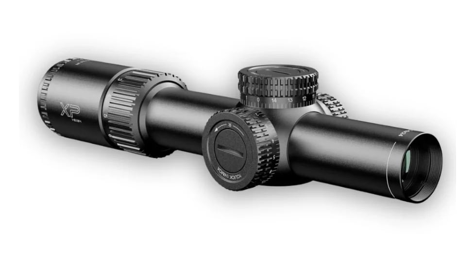 OPMOD Atibal XP Tactical 1-6x24mm LPVO 30mm Tube Rifle Scope, Second Focal Plane, Plumb P3 BDC Reticle, Black, AT-XPT-1624S-OP