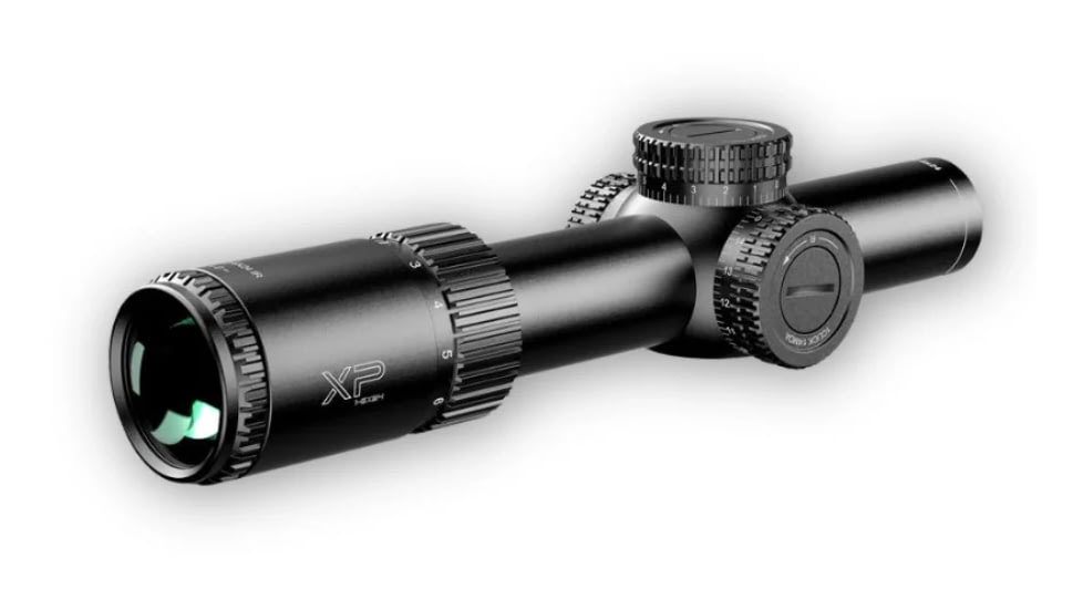 OPMOD Atibal XP Tactical 1-6x24mm LPVO 30mm Tube Rifle Scope, Second Focal Plane, Plumb P3 BDC Reticle, Black, AT-XPT-1624S-OP
