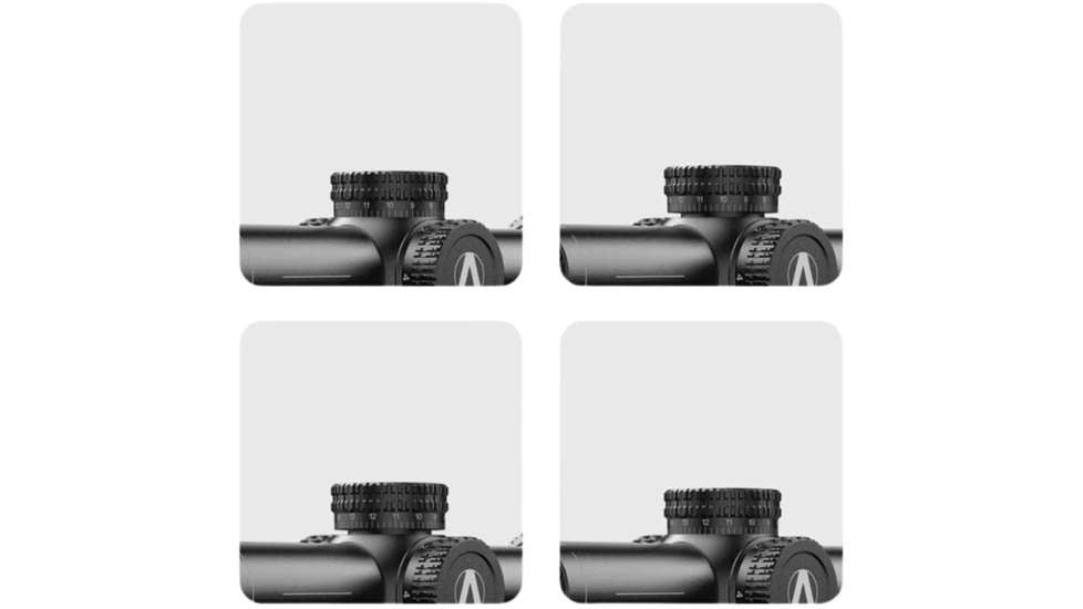 OPMOD Atibal XP Tactical 1-6x24mm LPVO 30mm Tube Rifle Scope, Second Focal Plane, Plumb P3 BDC Reticle, Black, AT-XPT-1624S-OP