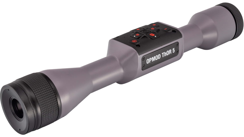 ATN OPMOD ThOR 5 2-16x Smart HD Thermal Rifle Scope, 640x480 Resolution, 12 Micron, w/ High Quality Quick Detach Mount, Wolf Grey, TIWST5625OPWG