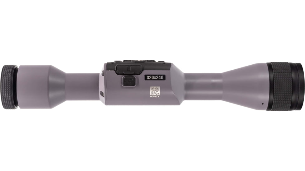 ATN OPMOD ThOR 5 3-12x Smart HD Thermal Rifle Scope, 320x240 Resolution, 12 Micron, w/ High Quality Quick Detach Mount, Wolf Grey, TIWST5319OPWG