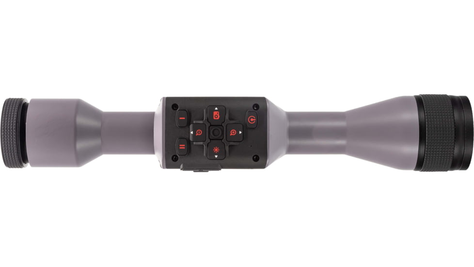 ATN OPMOD ThOR 5 3-12x Smart HD Thermal Rifle Scope, 320x240 Resolution, 12 Micron, w/ High Quality Quick Detach Mount, Wolf Grey, TIWST5319OPWG