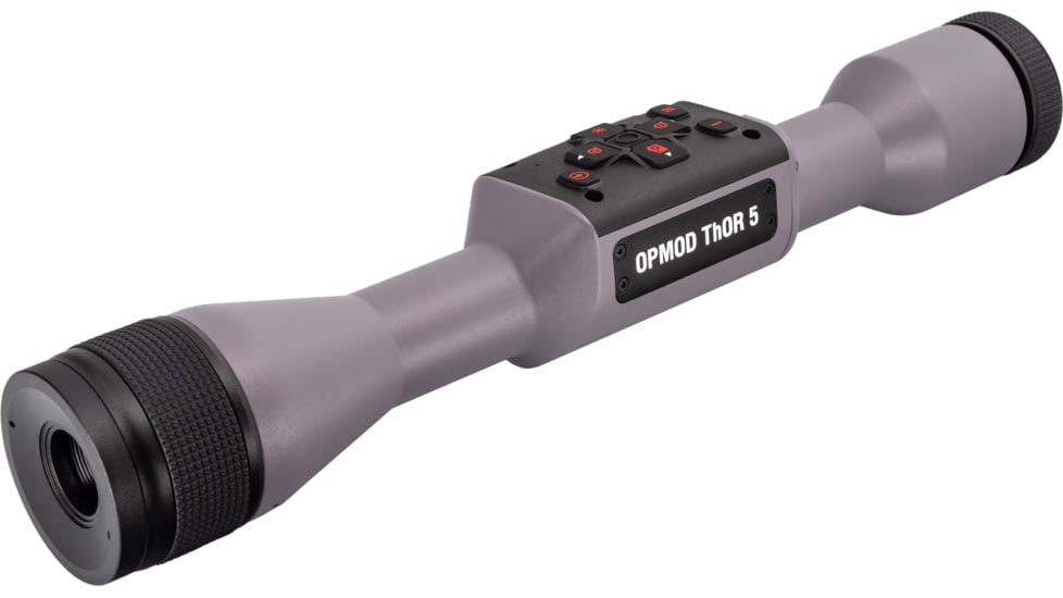 ATN OPMOD ThOR 5 3-12x Smart HD Thermal Rifle Scope, 320x240 Resolution, 12 Micron, w/ High Quality Quick Detach Mount, Wolf Grey, TIWST5319OPWG
