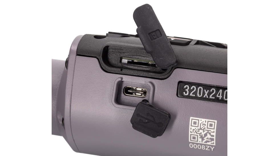 ATN OPMOD ThOR 5 5-20x Smart HD Thermal Rifle Scope, 320x240 Resolution, 12 Micron, w/ High Quality Quick Detach Mount, Wolf Grey, TIWST5335OPWG