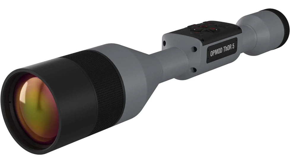 OPMOD ATN Thor 5 5-40x Smart HD Thermal Imaging Rifle Scope, 640x480, 12 Micron, w/ High Quality Quick Detach Mount, Wolf Grey