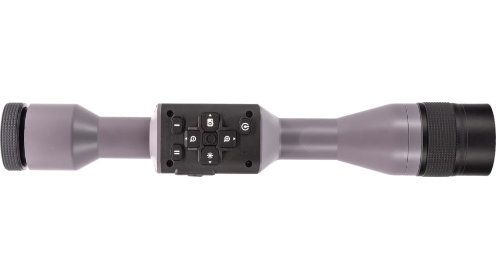 ATN OPMOD X-Sight 5, 3-15x, UHD Smart Day/Night Hunting Rifle Scope in Wolf Grey w/ Quick Detach Mount, Wolf Grey, DGWSXS3155OPWG