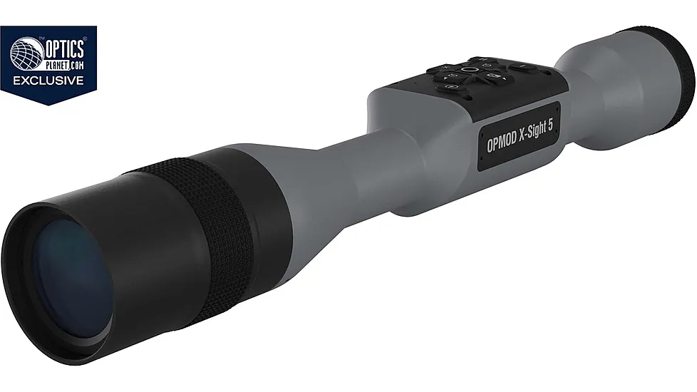 ATN X-Sight 5 5-25x UHD Smart Day/Night Hunting Rifle Scope, 30mm Tube w/ Gen 5 Sensor