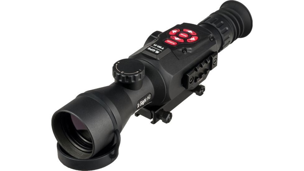 OPMOD ATN X-Sight-II 3-14x Smart Day/Night Rifle Scope w/Battery Pack, Black, DGWSXS314OP