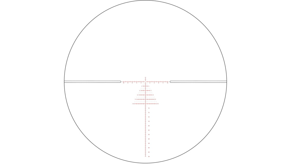 German Precision Optics OPMOD CENTURI SuperCompact 4-16x44mm 30mm Tube Rifle Scope, FFP, Mil-base PLRi Reticle, Black, RCX450 OP
