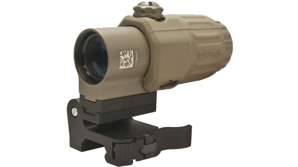 EoTech OPMOD Red Dot Reticle Hybrid Sight IOP Holosight w/ 3X G33 Magnifier, Tan, HHS-2 OP