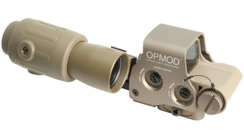 OPMOD EOTech MPO II EXPS3-0 Holosight G23 3X Magnifier 65 MOA ring 1 MOA Dot Reticle