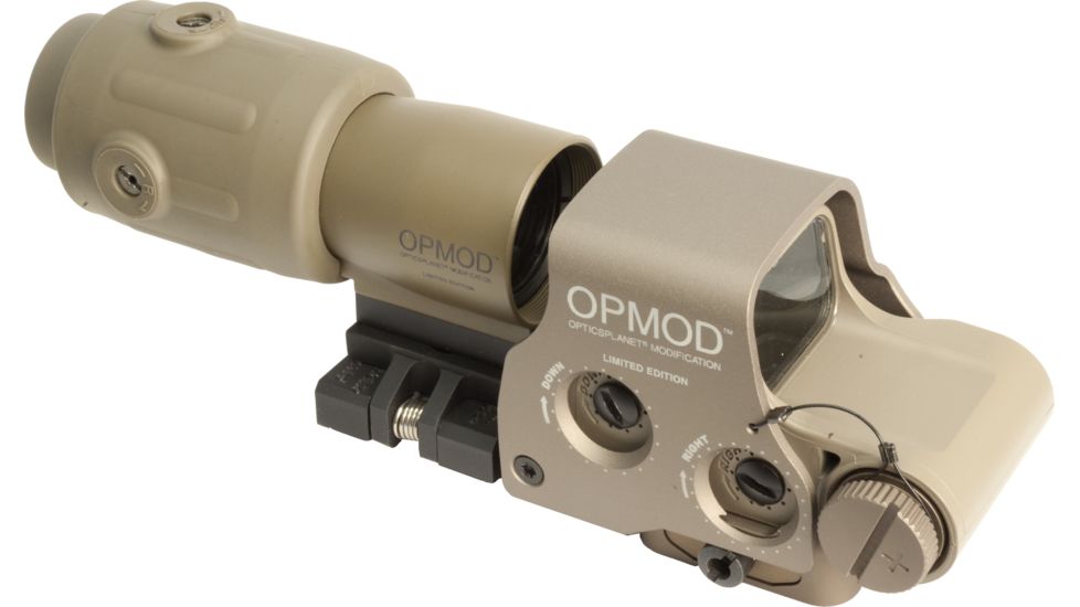 OPMOD EOTech MPO II EXPS3-0 Holosight G23 3X Magnifier 65 MOA ring 1 MOA Dot Reticle