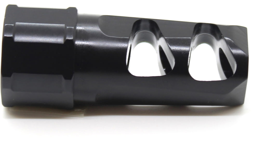 OPMOD Kaw Valley OPMOD Self Timing Muzzle Brake, Black, 1/2x28, KVP-OPMOD-STMB01