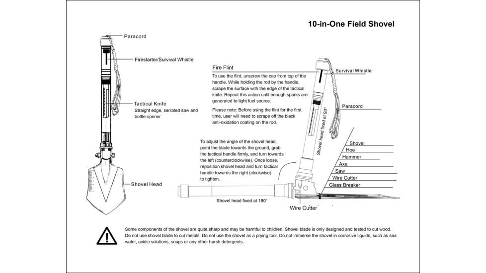OPMOD Small Field Shovel Manual