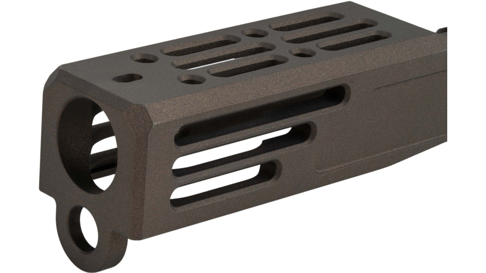 Zaffiri OPMOD Z51M Glock 19 Gen 3 Pistol Slide w/RMR Cut, Burnt Bronze, Zaffiri OPMOD.19.BB