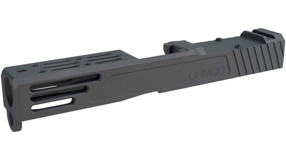 Zaffiri OPMOD Z51M Glock 19 Gen 3 Pistol Slide w/RMR Cut, Dark Grey, Zaffiri OPMOD.19.DG