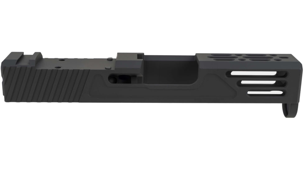 Zaffiri OPMOD Z51M Glock 43/43X Pistol Slide w/RMSc Cut, Black, Zaffiri OPMOD.43.BLK