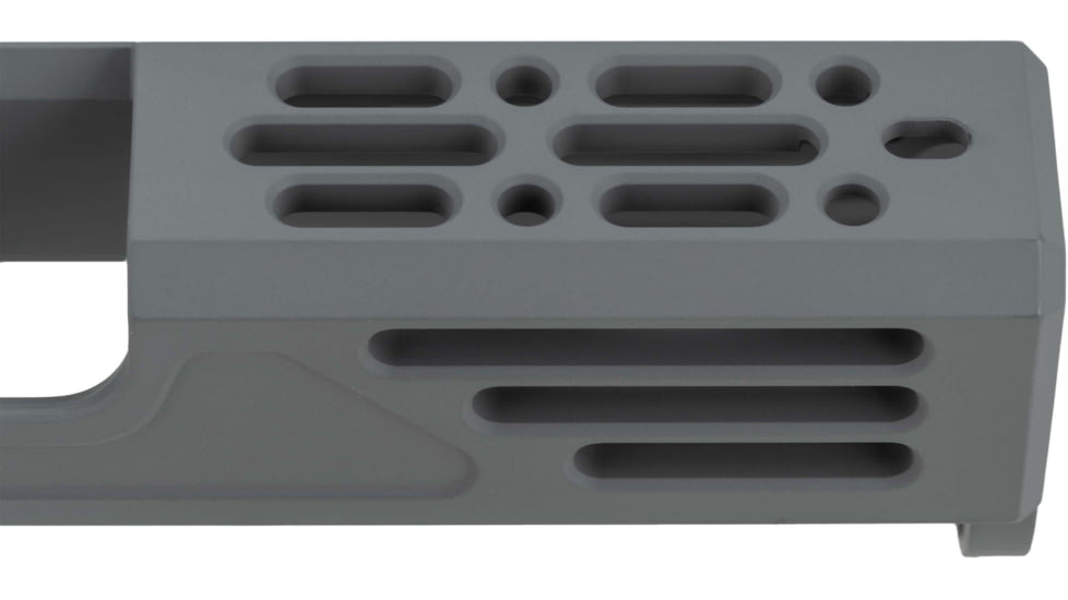 Zaffiri OPMOD Z51M Glock 43/43X Pistol Slide w/RMSc Cut, Light Grey, Zaffiri OPMOD.43.LG