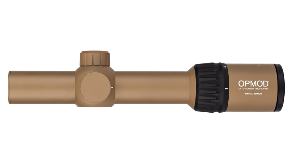 OPMOD Steiner P4Xi 1-4x24mm Tactical Illuminated Rifle Scope, 30mm, SFP, P3TR, FDE, 5203