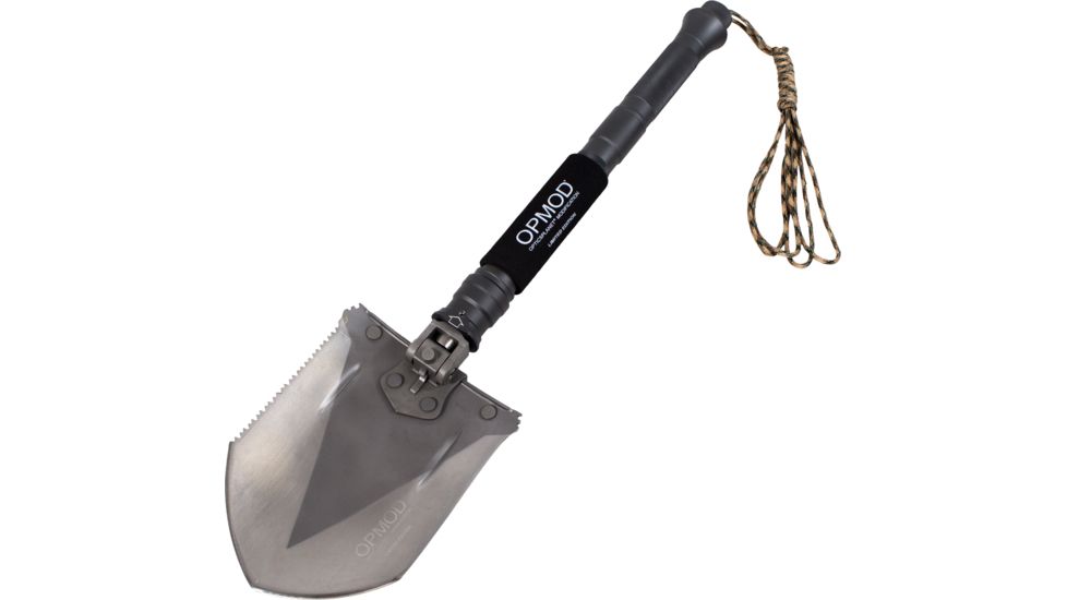 OPMOD Survival Series 20-in-1 Emergency Shovel Flashlight,Charcoal Grey DJSV-OS