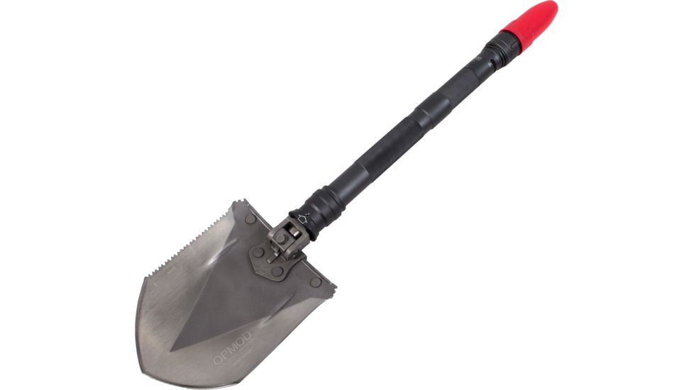 OPMOD Survival Series 20-in-1 Emergency Shovel Flashlight,Charcoal Grey DJSV-OS