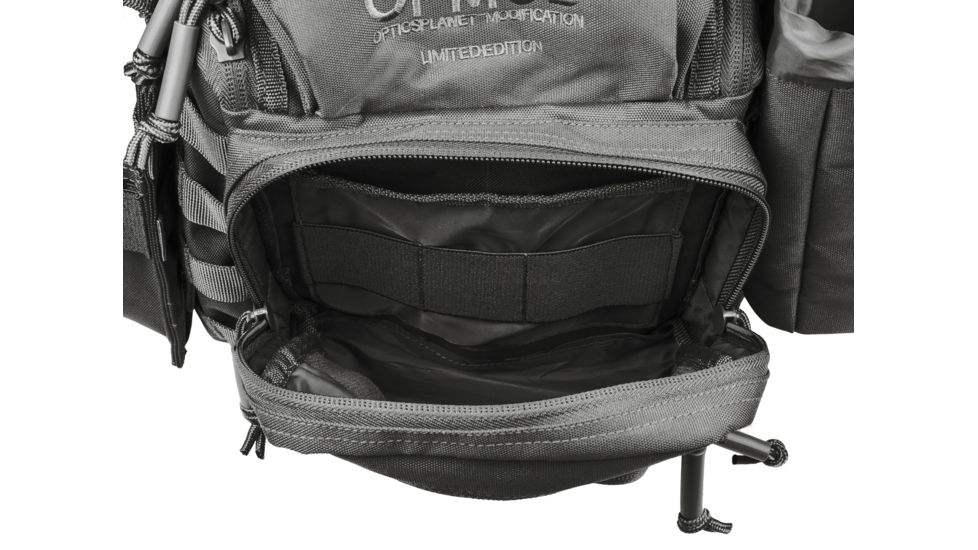 OPMOD TAC PACK Limited Edition Tactical Backpack, Black, One Size Fits All OPMOD-TAC-4BLACK