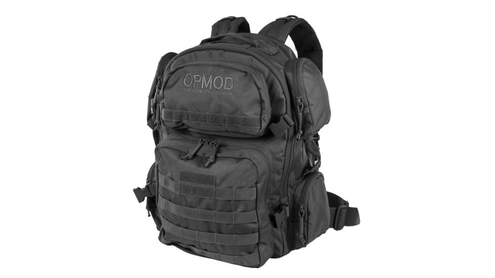 OPMOD TAC PACK Limited Edition Tactical Backpack, Black, One Size Fits All OPMOD-TAC-4BLACK