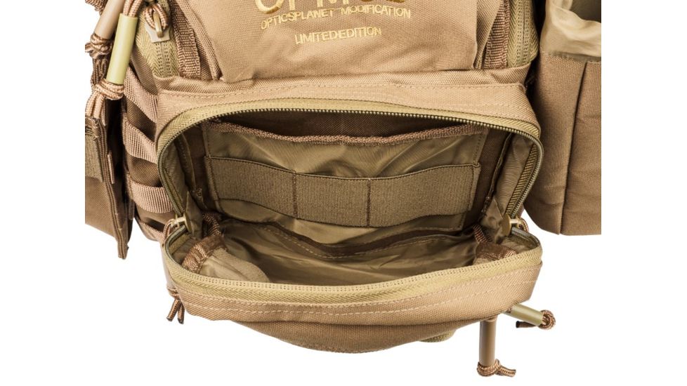 OPMOD TAC PACK Limited Edition Tactical Backpack, Dark Earth, One Size Fits All OPMOD-TAC-4DARKEARTH